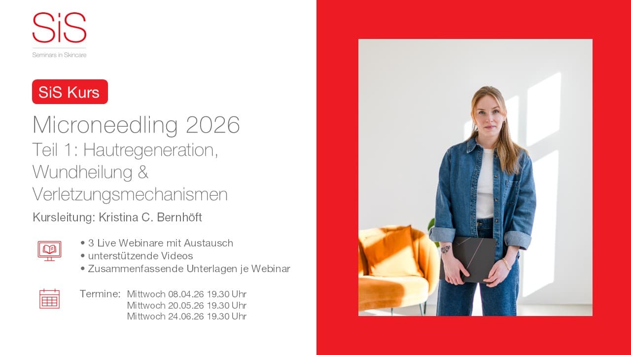 Microneedling (1/3): Hautregeneration, Wundheilung, Verletzungsmechanismen