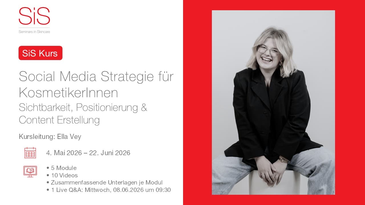 Social Media Strategie für Kosmetikerinnen: Sichtbarkeit, Positionierung & Content Erstellung 